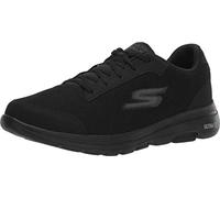 Skechers Men's Go Walk 5 - Qualify Sneaker, Black, 8 UK Wide