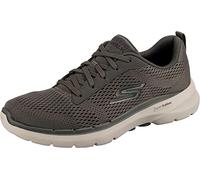 Skechers Men's Go Walk 6 Avalo Shoes, Taupe Textile Synthetic, 7 UK