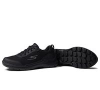 Skechers Men's GO Walk 6-Bold Knight Sneakers, Sports Shoes, Black, 10 UK