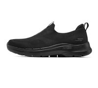 Skechers Men's Go Walk 6 Sneaker, Black Textile, UK 12
