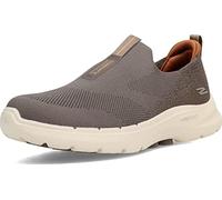 Skechers Men's Go Walk 6 Sneaker, Taupe, 6.5 UK
