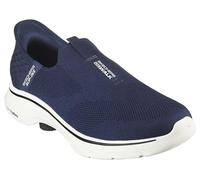 Skechers Men's Go Walk 7 Easy On 2 Slip-in Trainers, Navy Textile/Synthetic, 9 UK