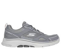 Skechers Men's GO WALK 7 - The Forefather Sneaker in Gray | Leather/Textile/Synthetic, Machine Washable