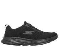 Skechers Men's GO Walk 8 - Day Sneaker in Black, Size 7 | Textile/Synthetic, Vegan, Machine Washable