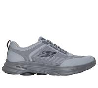 Skechers Men's GO Walk 8 - Day Sneaker in Gray/Yellow, Size 7 | Textile/Synthetic, Vegan, Machine Washable