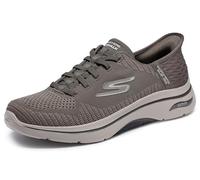 Skechers Men Trainer Shoes - Go Walk Arch Fit 2.0 - Grand in Taupe 9.5