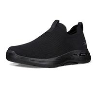 Skechers Men's Go Walk Arch Fit Iconic Walking Shoe,Black Textile/Trim,11.5 UK