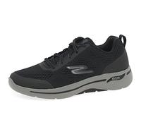 Skechers Men's Go Walk Arch Fit Idyllic Sneaker,Black Textile/Synthetic,7.5 UK