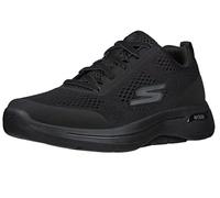 Skechers Men's Go Walk Arch Fit Idyllic Sneaker,Black Textile/Synthetic/Trim,15 UK
