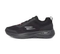Skechers Men's Go Walk Arch Fit Idyllic Sneaker - Black Textile/Synthetic/Trim - UK 6