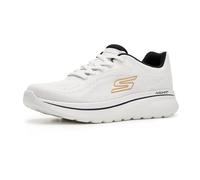 Skechers Men's Go Walk Arch Fit N-Joy Nate Sneaker, White/Navy, 11