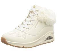 Skechers for woman/girl. 310539L Ankle Boots Uno Fall Air off-white (37), Flat, Zip, Casual, children's fashion