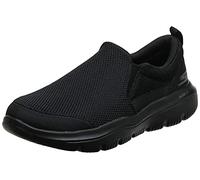 Skechers Men's Go Walk Evolution Ultra-impec Slip On Trainers, Black Black Textile Bbk, 14 UK