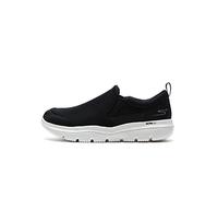 Skechers Men's Go Walk Evolution Ultra - Impeccable Sneaker, Black White, 10 UK