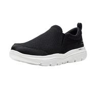 Skechers Men's Go Walk Evolution Ultra - Impeccable Sneaker, Black White, 9 UK