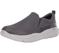 Skechers Men's Go Walk Evolution Ultra - Impeccable Sneaker, Charcoal Textile, 6.5 UK X-Wide