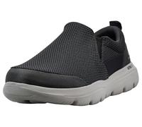 Skechers Men's Go Walk Evolution Ultra - Impeccable Sneaker, Charcoal Textile, 7.5 UK X-Wide