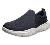 Skechers Men's Go Walk Evolution Ultra-Impeccable Sneaker, Navy/White, 11