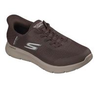 Skechers Men's GO Walk Flex Hands UP Trainers, Chocolate, 11 UK