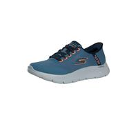 Skechers Men's Go Walk Flex Netro Slip-in Trainers, Navy Textile/Synthetic, 8 UK