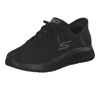 Skechers Men's Trainers Go Walk Flex New World Slip-Ins Memory Foam Black UK 12