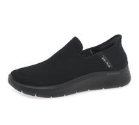 Skechers Men's Go Walk Flex No Hands Hands Free Slip-Ins Sneaker, Black/Black, 7 Narrow