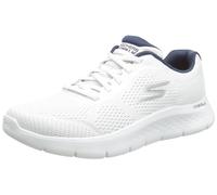 Skechers Men's Go Walk Flex-Remark Sneaker, White Navy, 14.5 UK