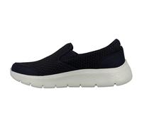 Skechers Men's Go Walk Flex Request Slip-On Sneakers, Navy Textile/Navy Leather/Navy Trim, 7 UK