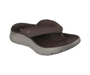 Skechers Men's Go Walk Flex Sandal Vallejo Sandals/Thong Sandals, Chocolate Synthetic, 10 UK