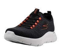 Skechers Men's Go Walk Flex - Ultra Shoes, Charcoal/Orange, 12 M