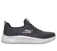 Skechers Men's 216484 BKW Sneaker, Black Textile/White Trim, 7 UK