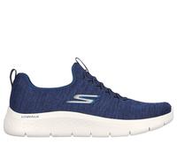 Skechers Men's 216484 NVBL Sneaker, Navy Textile/Blue Trim, 12 UK