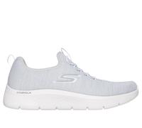 Skechers Men's GO WALK Flex - Ultra Sneaker in White/Gray, Size 10.5 | Textile, Vegan