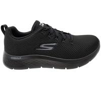 Skechers Men's Go Walk Flex Vespid Sneaker, Black, 7.5 UK