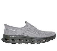 Skechers Men's Sneaker Go Walk Glide Step 2.0 Caleb, Hands-Free Slip-ins, Gray UK 9