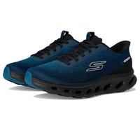 Skechers Men's GO Walk Glide-Step 2.0 Maser Trainers, Navy Textile/Black Trim, 10.5 UK