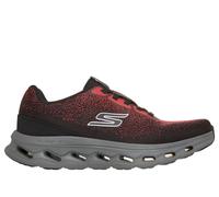 Skechers Men's GO WALK Glide-Step 2.0 - Vic Sneaker in Black/Red, Size 6 | Textile/Synthetic, Machine Washable