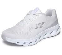 Skechers Men's Go Walk Glide-Step 2.0 Vic Sneaker, White Textile/Trim, 9.5 UK