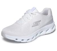 Skechers Men's Go Walk Glide-Step 2.0 Vic Sneaker, White Textile/Trim, 6.5 UK