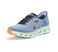 Skechers Men's Go Walk Glide-Step 2.0 Zander Slip-On, Navy And Orange Textile/Synthetic, 15 UK