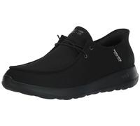 Skechers Mens Go Walk Max Beach Casual Slip ins, Black, 9.5