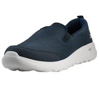 Skechers Men's GO Walk MAX CLINCHED Sneaker, Navy Textile/White Trim, 9 UK
