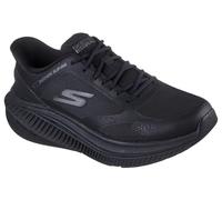 Skechers Men's Go Walk Max Cushioning Arch Fit Jaylen Slip-On Sneakers, Black Synthetic/Textile Trim, 9.5 UK
