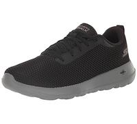 Skechers Men's Go Walk Max - Effort Sneaker, Black Grey, 7.5 UK