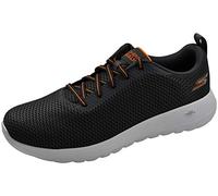 Skechers Men's Go Walk Max - Effort Walking Shoes, Charcoal/Orange, 13 X-Wide