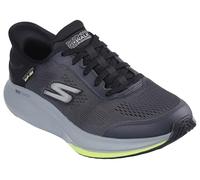 Skechers Men's Go Walk Max Walker Next Generation Slip-in Trainers, Charcoal and Black Textile Synthetic, 12 UK