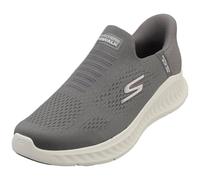 Skechers Slip-ins Go Walk Now Mens Slip On Trainers in Charcoal - 8 UK