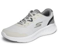 Skechers Men's Go Walk Now Viligent Trainers, Off White Textile/Trim, 9 UK