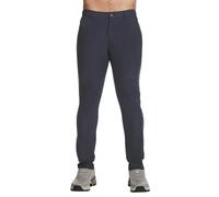 Skechers Men's GO WALK Premium 5 Pocket Pant in Black/Charcoal, Size 34 | Polyester