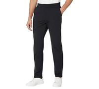 Skechers Men's Go Walk Slip Ins Strechable Straight Leg Pants Casual, Thick Black, M